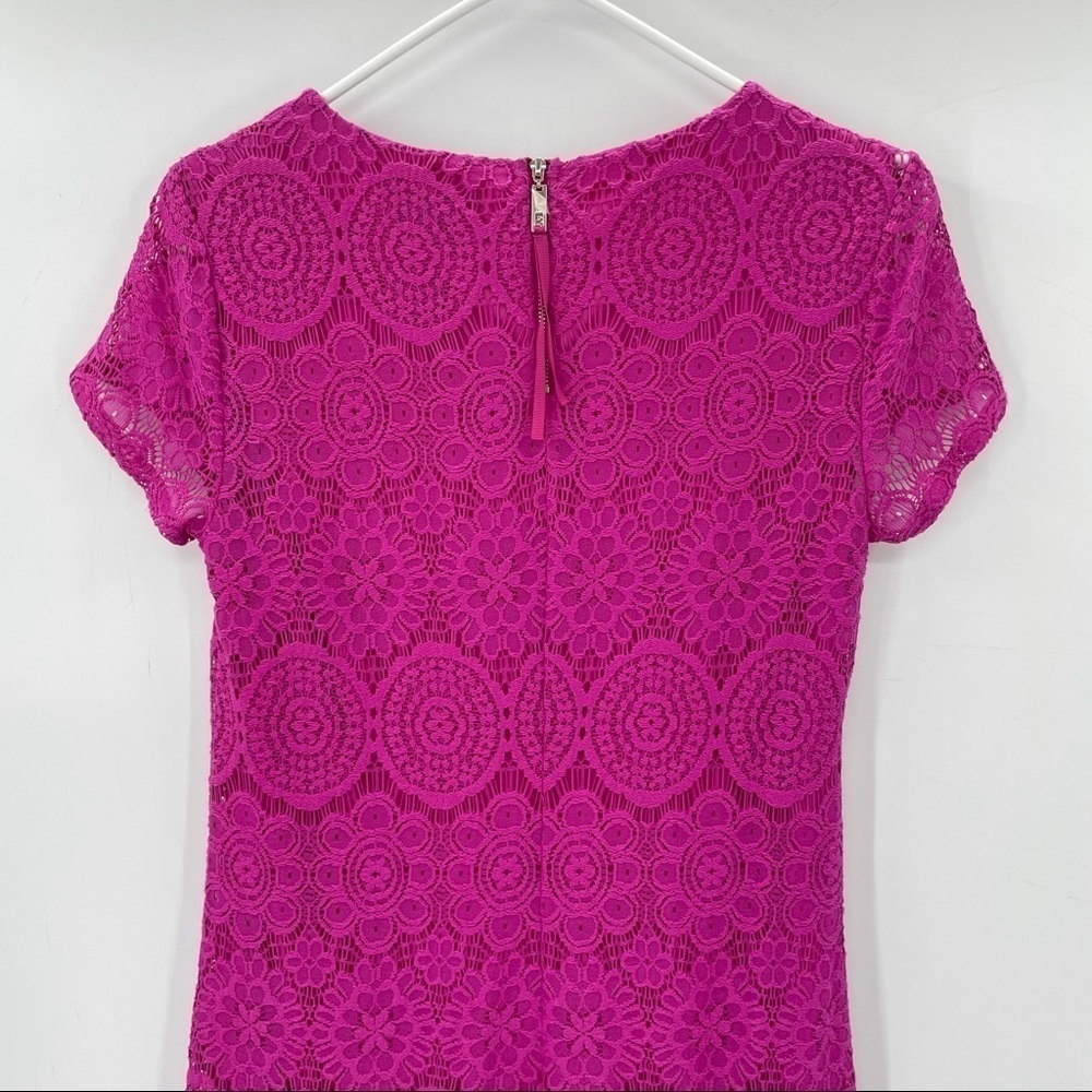 NWOT. Laundry by Shelli Segal Pink Lace Dress - Picture 12 of 12